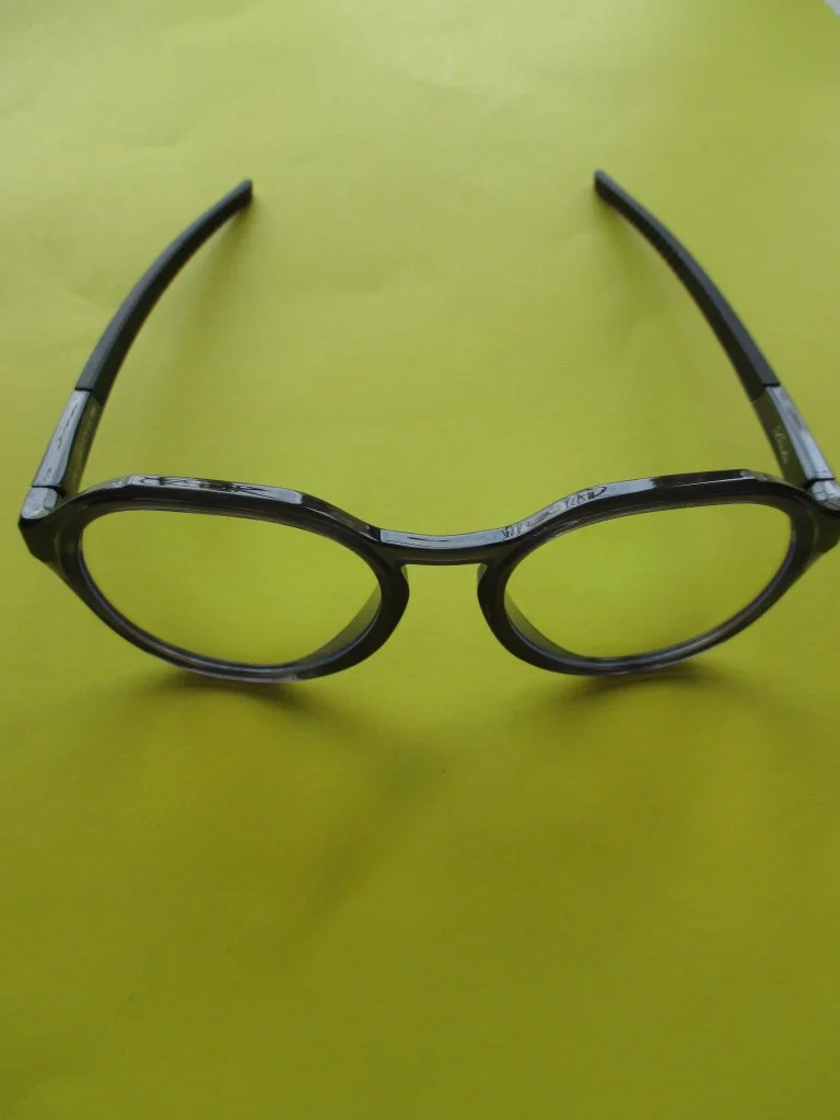 Clear Blue Light Blocking Livho Miracle In Your Eyes Italian Glasses Blue Rims 4