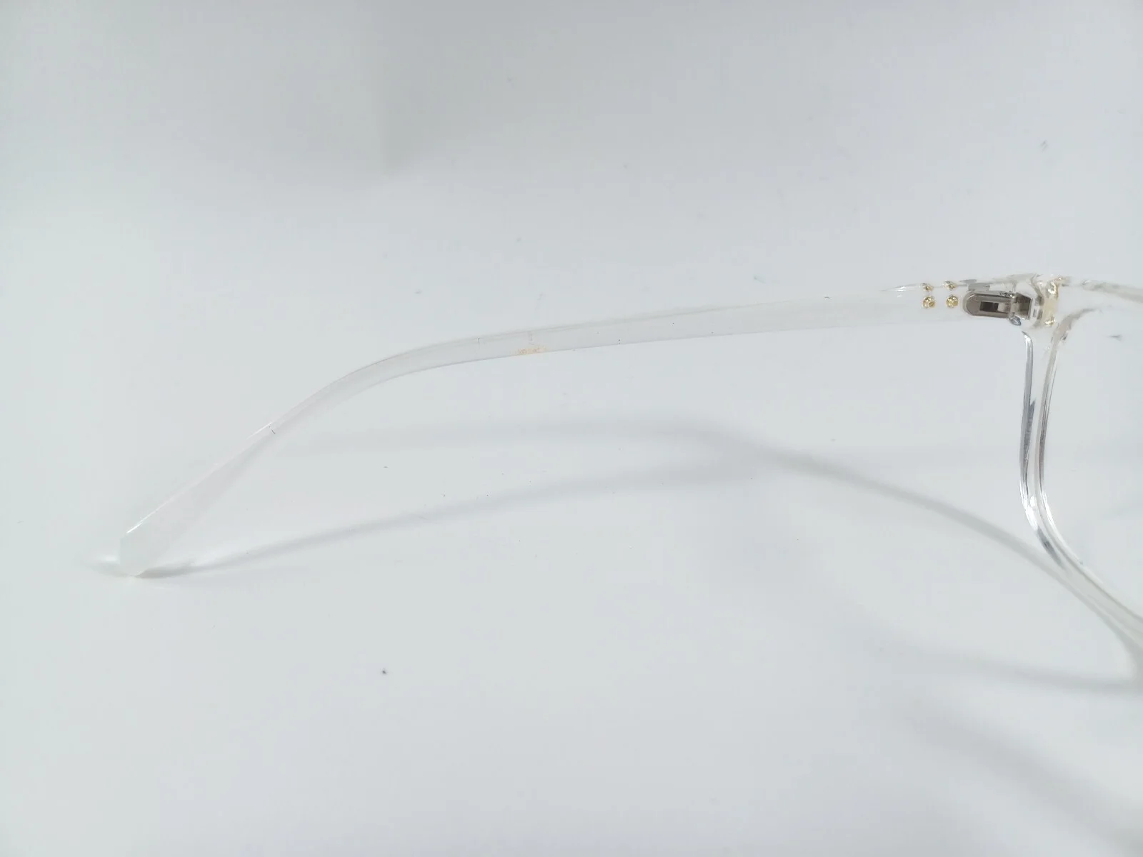 Livho TR5025 Eyeglasses Frame 50-19-145 Clear Used Condition free lens wipes 2